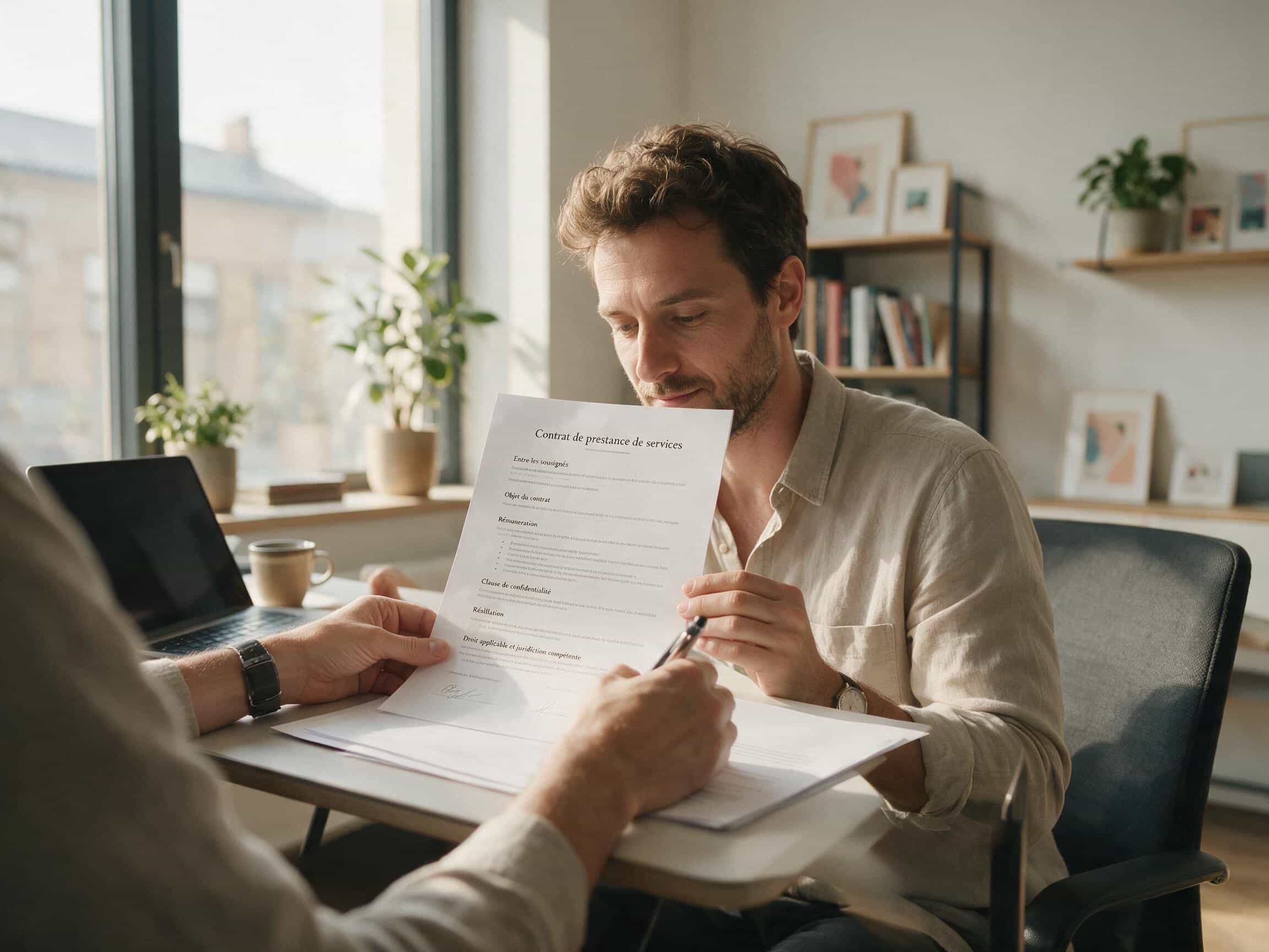 Contrat freelance : modèle gratuit et mentions obligatoires 2026